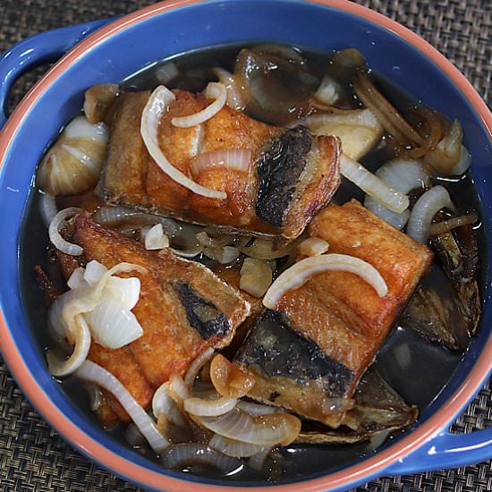 Bistek na Bangus - Recipe photo by peachkins