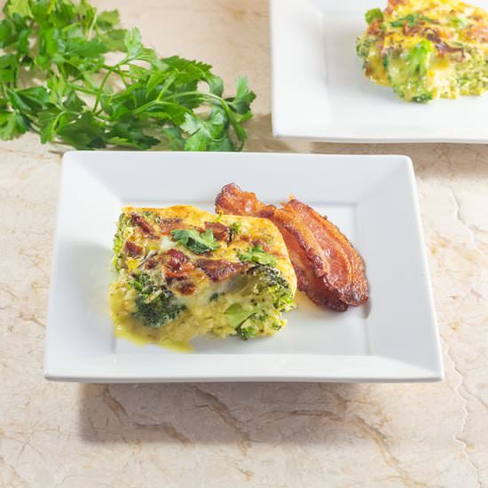 Bacon Broccoli Breakfast Casserole - Recipe photo by recipecritique