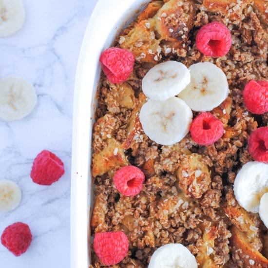 Overnight French Toast Casserole - Recipe photo by never any thyme