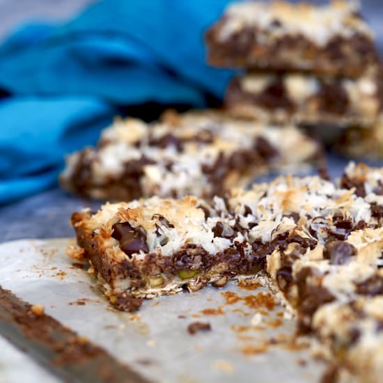 Matzo Magic Bars - Recipe photo by simmerandsauce
