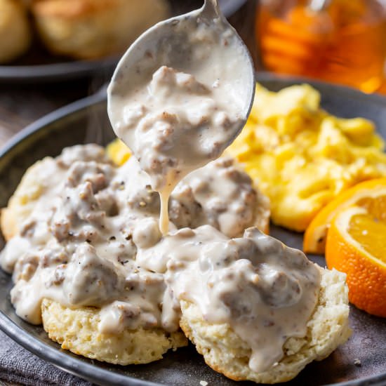 Sausage Gravy Recipe - Recipe photo by Savingroomfordessert
