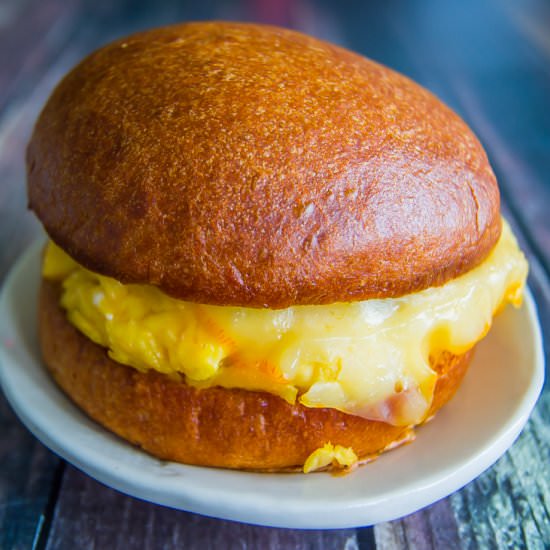 Scrambled Egg Breakfast Sandwich - Recipe photo by chocolatesandchai