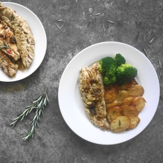 Red Snapper Marinated with Lime - Recipe photo by choptime