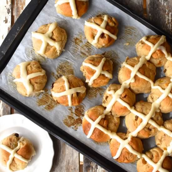 Nazareno, Malaga's "hot cross bun" - Recipe photo by mama ia blog