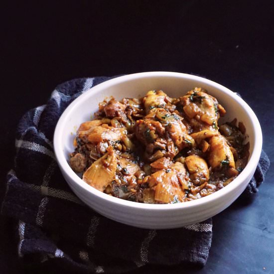 Easy Chicken Masala - Recipe photo by etfoodvoyage
