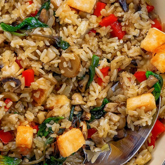TOFU FRIED RICE - Recipe photo by Chefjar