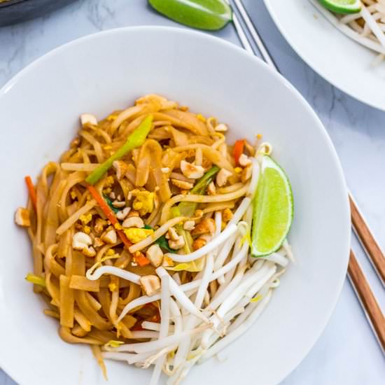 Vegan Pad Thai - Recipe photo by George Ahmed