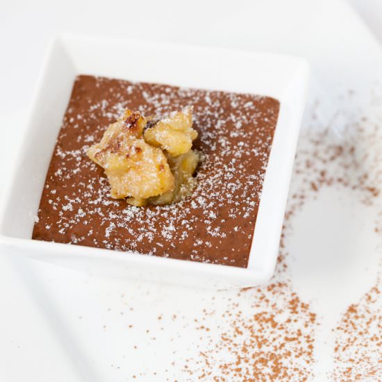Chocolate Banana Chia Pudding - Recipe photo by katieshealingkitchen