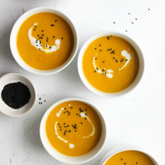 Carrot Ginger Soup - Recipe photo by the_gourmet_RD
