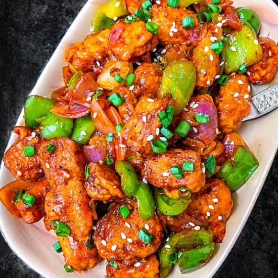 Baby Corn Manchurian - Recipe photo by EasycookingwithMolly