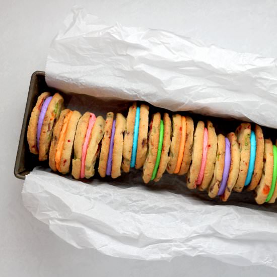 lucky charms sandwich cookies - Recipe photo by sheri silver