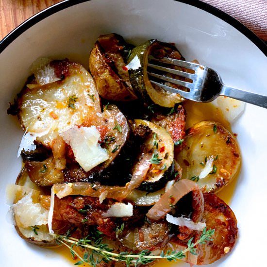 Greek Ratatouille – Briam - Recipe photo by The Greek Foodie