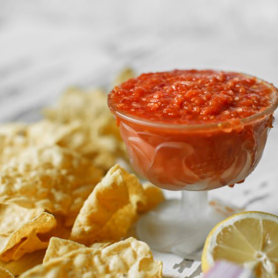 Fresh Homemade salsa Recipe - Recipe photo by basilanddill
