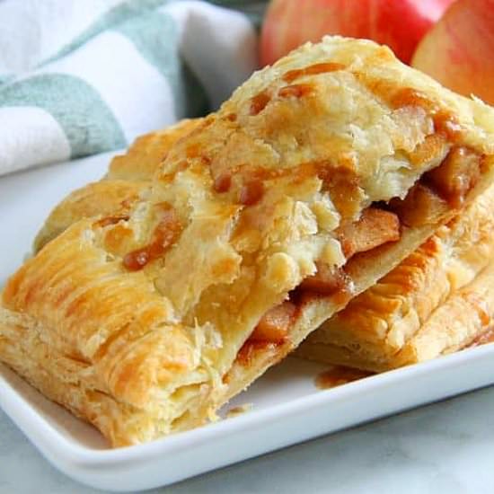 Puff Pastry Apple Slab Pie - Recipe photo by bittersideofsweet
