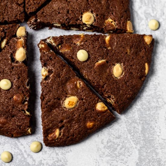 Giant Double Chocolate Chip Cookie - Recipe photo by marshasbakingaddiction
