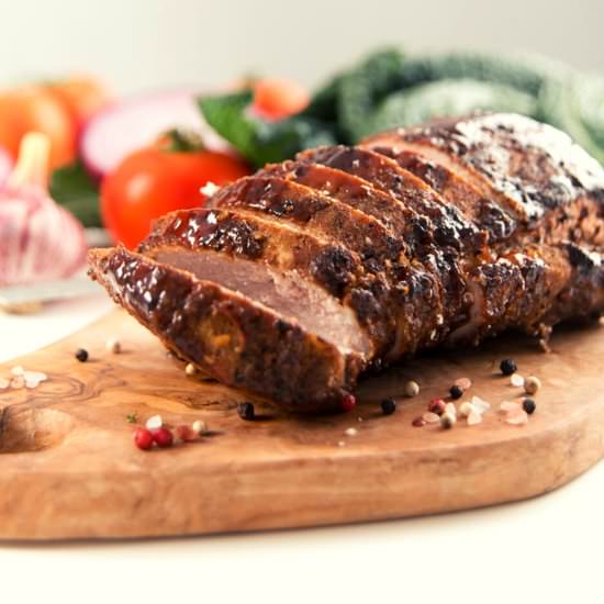 Air Fryer Pork Tenderloin Recipe - Recipe photo by Cooking Frog