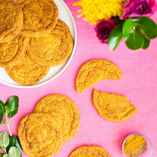 Golden Milk Snickerdoodles - Recipe photo by aducksoven