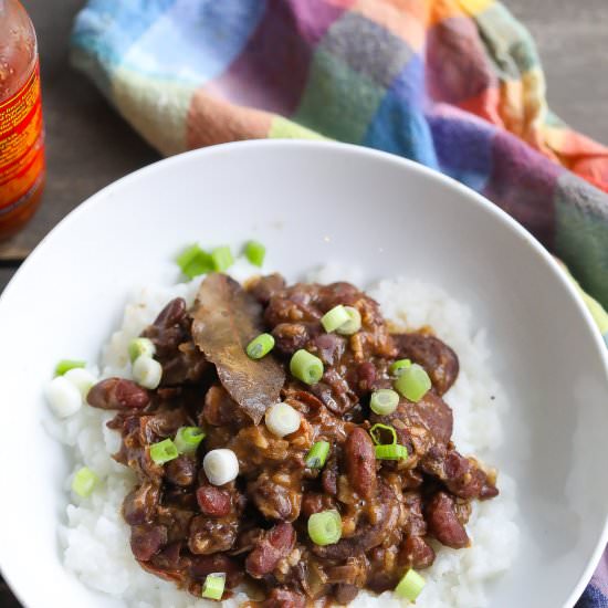 Instant Pot Red Beans and Rice - Recipe photo by foodfidelity