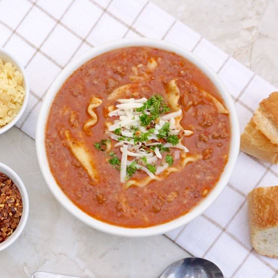 Lasagna Soup - Recipe photo by anothertablespoon