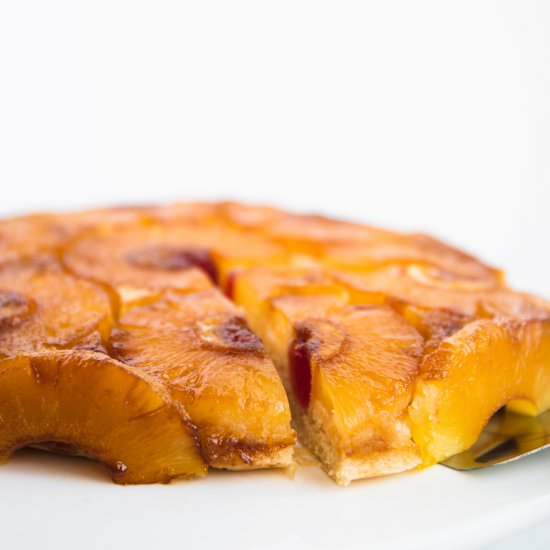 Vegan Pineapple Upside Down Cake - Recipe photo by spoonfulofkindness