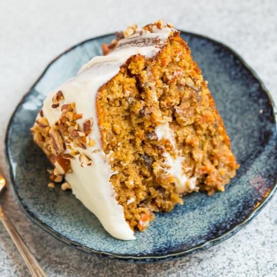 Gluten Free Carrot Cake - Recipe photo by wellplated
