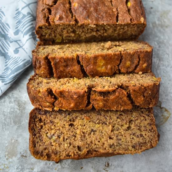 Best Ever Healthy Banana Bread - Recipe photo by servingupsimplicity