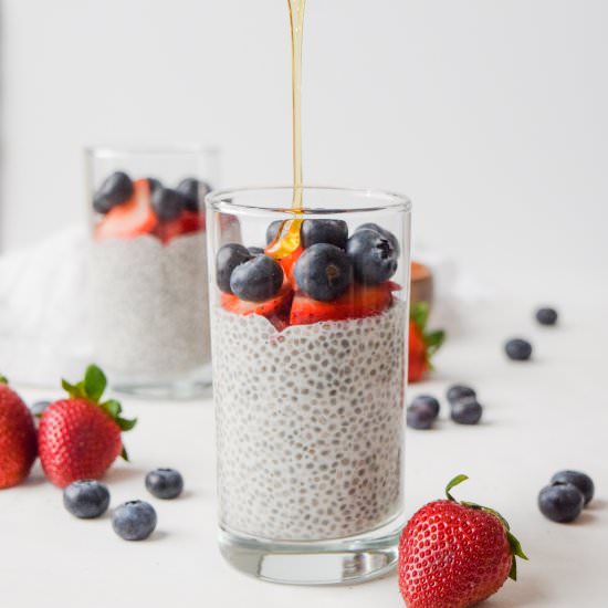 Simple Chia Seed Pudding - Recipe photo by wellnessforwomanhood
