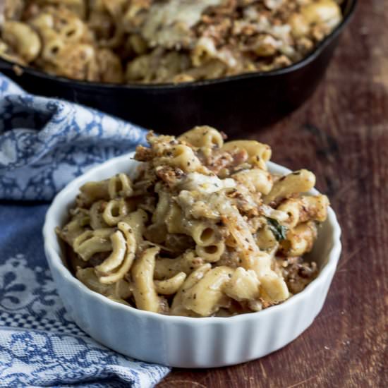 French Onion Mac and Cheese - Recipe photo by The Hungary Buddha