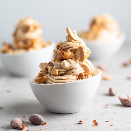 Spicy Peanut Butter Mousse - Recipe photo by tchakayiti