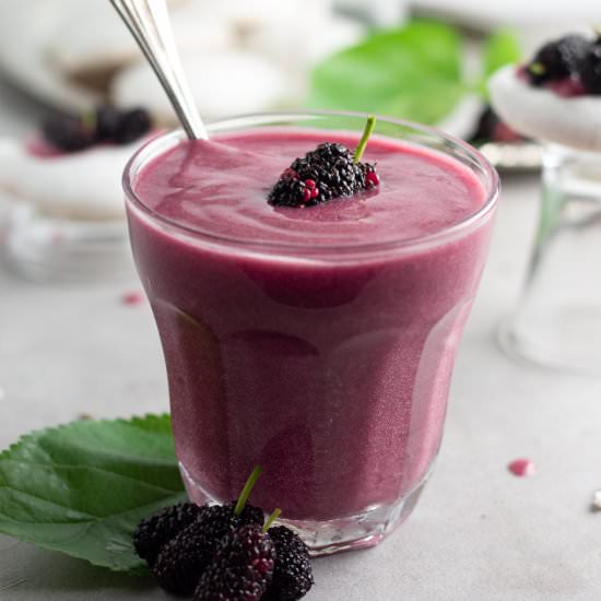 Zesty Mulberry Curd - Recipe photo by tchakayiti
