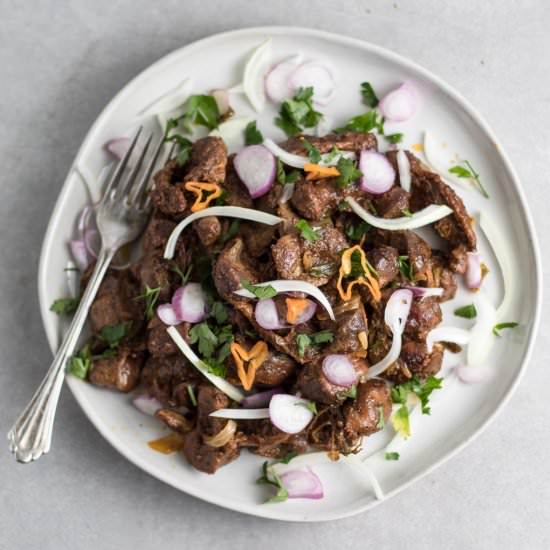 Sauteed Gizzards - Recipe photo by tchakayiti