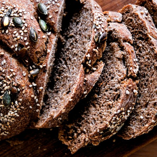 Easy Braided Whole Wheat Loaf - Recipe photo by Ms.Cristina