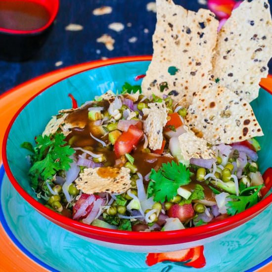 moong sprout salad - Recipe photo by thepeppercook