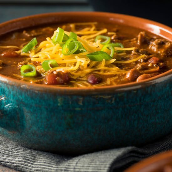 Texas Roadhouse Chili - Recipe photo by TheRecipeFairy