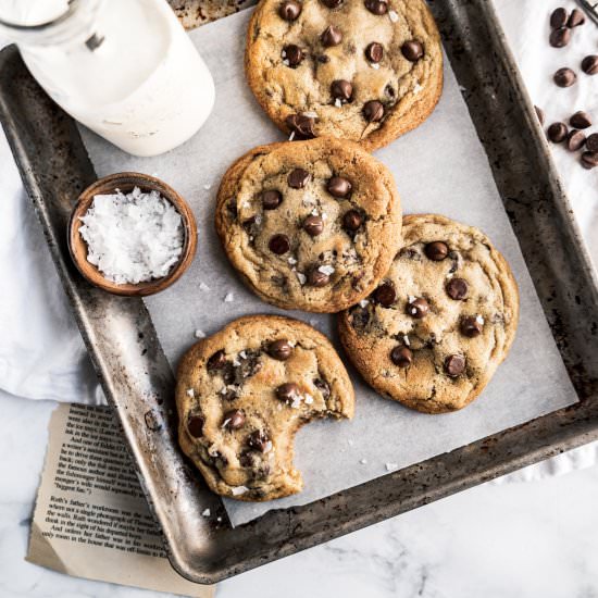 Best Chewy Chocolate Chip Cookies - Recipe photo by windycitydinnerfairy