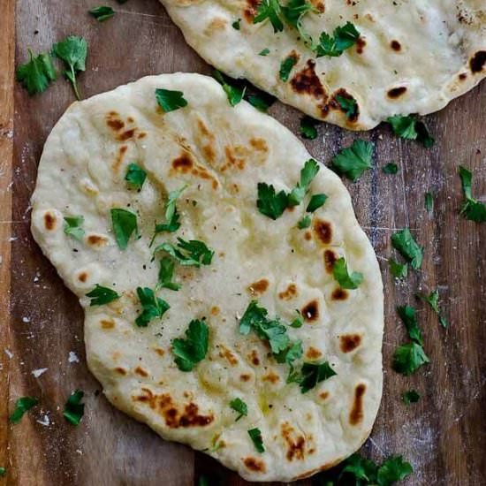 Easy 20-Minute Yogurt Flatbread - Recipe photo by Front Range Fed