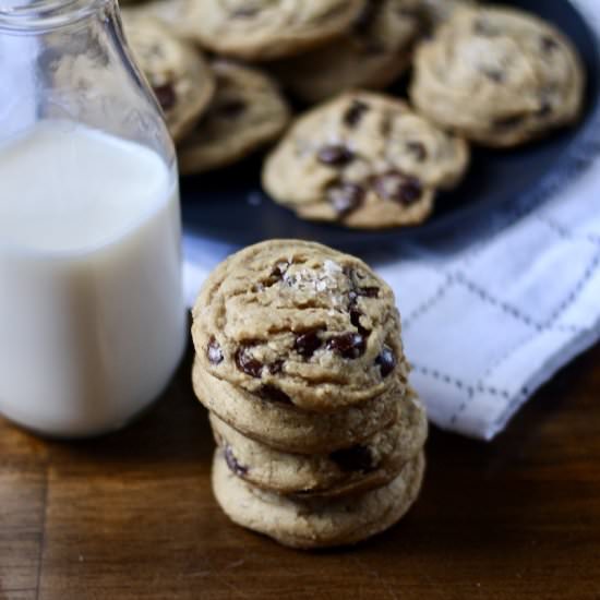Eggless Chocolate Chip Cookies - Recipe photo by My Life After Dairy