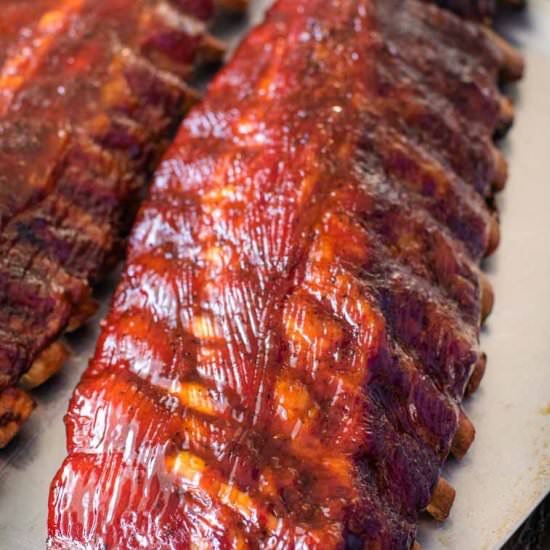 Smoked Ribs - Recipe photo by julieseatsandtreats