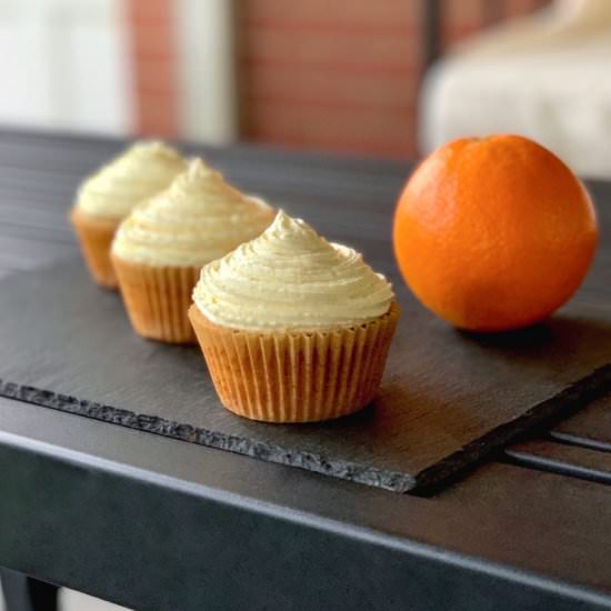 Vegan Orange Cupcakes - Recipe photo by Foodbyayaka