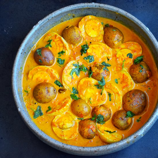 Egg Curry with Coconut Milk - Recipe photo by My Annoying Opinions