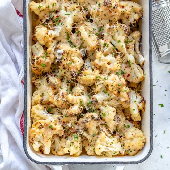 CHEESY CAULIFLOWER BAKE - Recipe photo by healthyfitnessmeals