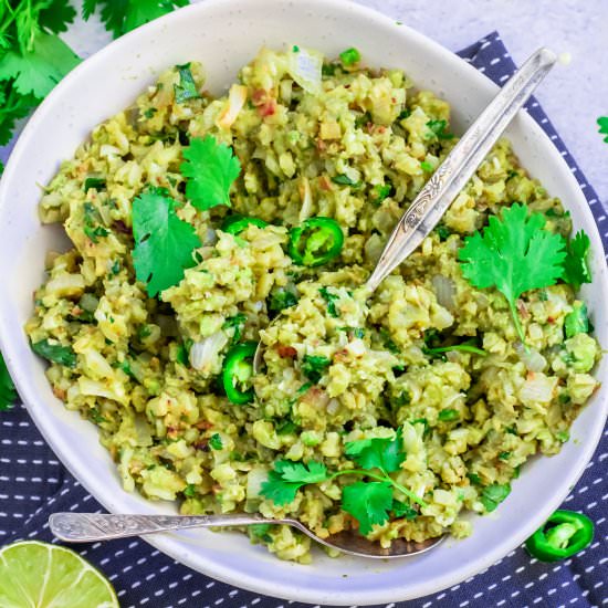 Avocado Cauliflower Rice - Recipe photo by KlaraW