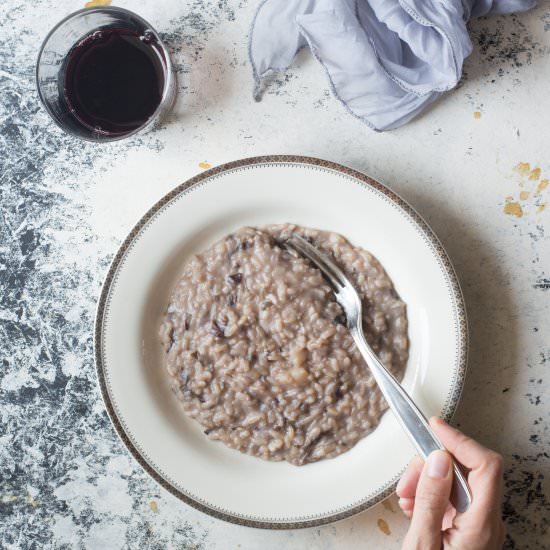 Cabbage and apple risotto - Recipe photo by Lapiccolaquaglia