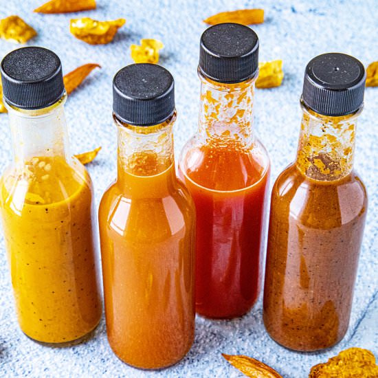 Hot Sauce from Chili Powders - Recipe photo by ChiliPepperMadness