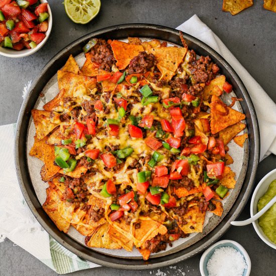 Spicy beef nachos - Recipe photo by vanillafrost4