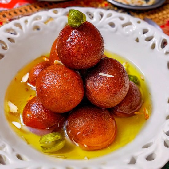 Instant Bread Gulab Jamun - Recipe photo by EasycookingwithMolly
