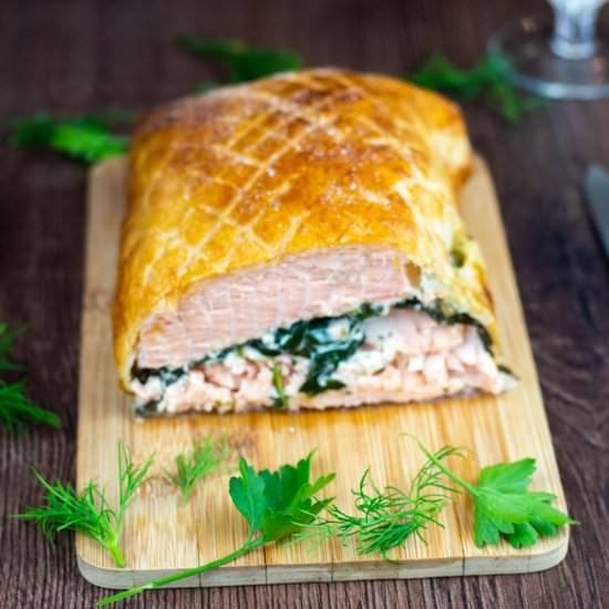 Salmon en Croute - Recipe photo by JackSlobodian