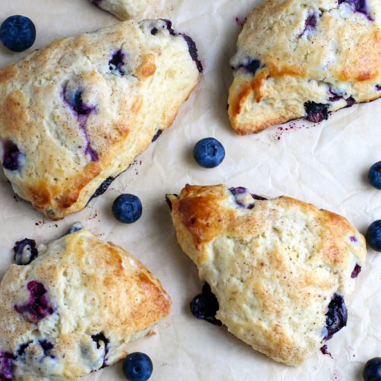 Homemade Blueberry Scones - Recipe photo by Azestybite