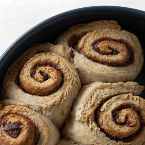 Vegan Cinnamon Rolls - Recipe photo by SuchASweetheart
