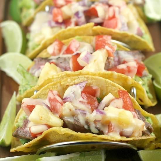 Epic Steak Tacos Caribe - Recipe photo by EricasRecipes